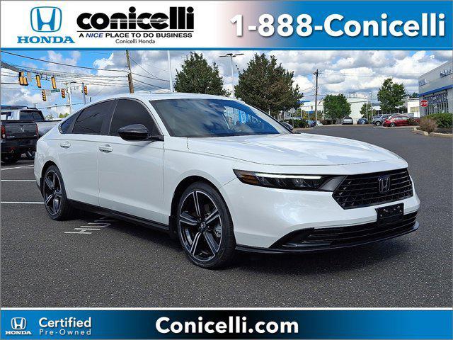 used 2024 Honda Accord Hybrid car, priced at $27,595