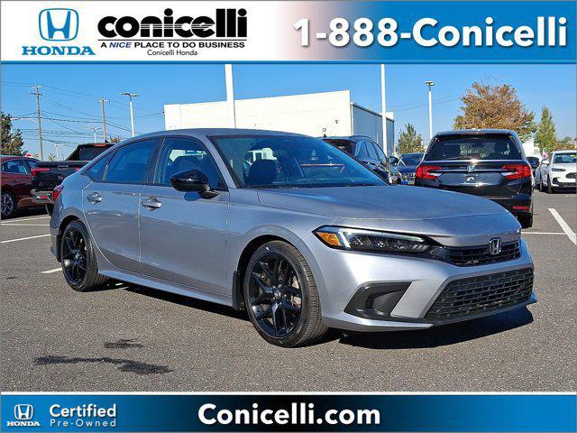 used 2022 Honda Civic car, priced at $25,795