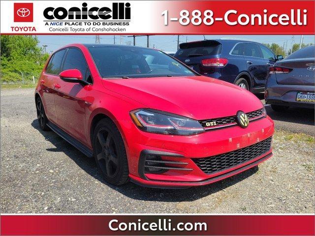 used 2018 Volkswagen Golf GTI car, priced at $20,475