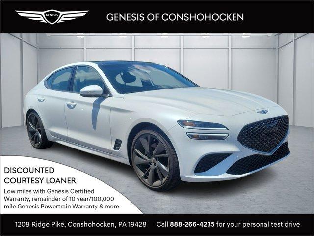 used 2023 Genesis G70 car, priced at $44,592