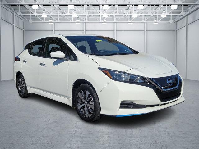 used 2021 Nissan Leaf car, priced at $17,555