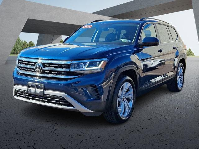 used 2021 Volkswagen Atlas car, priced at $25,555