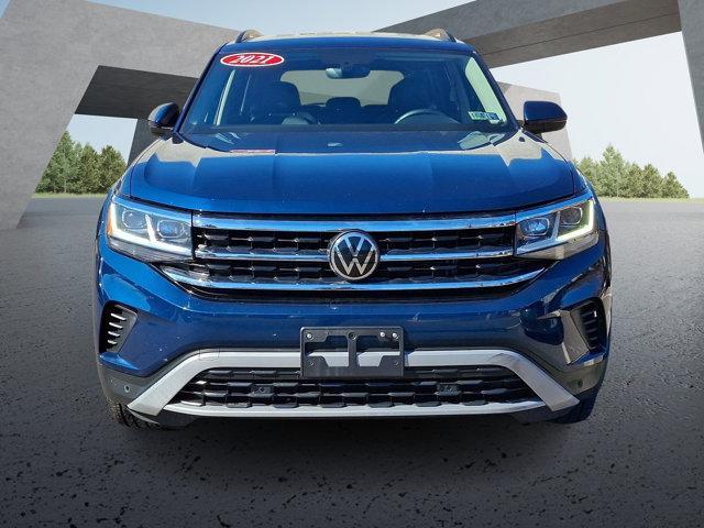 used 2021 Volkswagen Atlas car, priced at $25,555