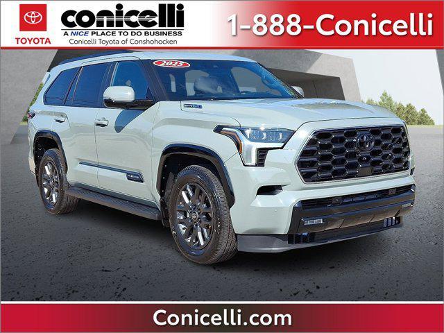 used 2025 Toyota Sequoia car, priced at $76,322