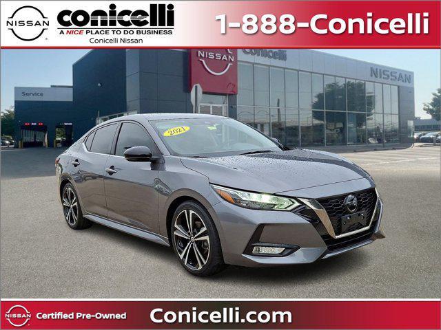 used 2021 Nissan Sentra car, priced at $20,400