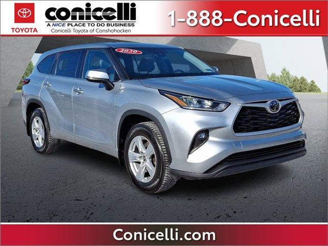 used 2020 Toyota Highlander car, priced at $27,555