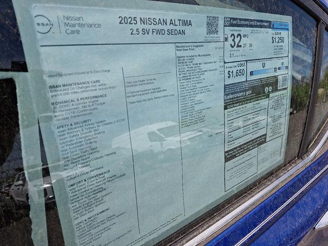 new 2025 Nissan Altima car, priced at $30,985