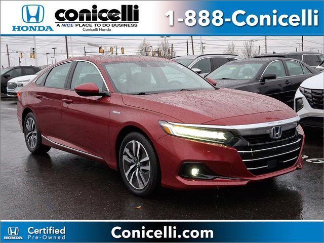 used 2021 Honda Accord Hybrid car, priced at $26,495