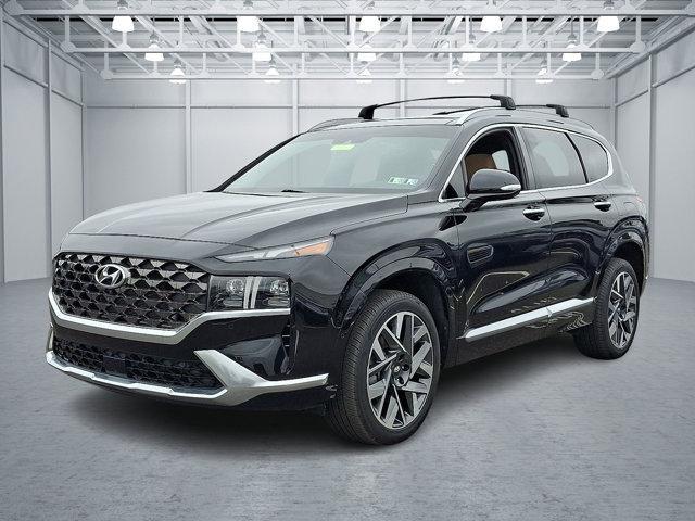 used 2021 Hyundai Santa Fe car, priced at $27,555