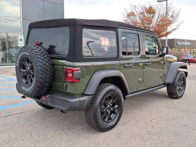 used 2021 Jeep Wrangler Unlimited car, priced at $29,987