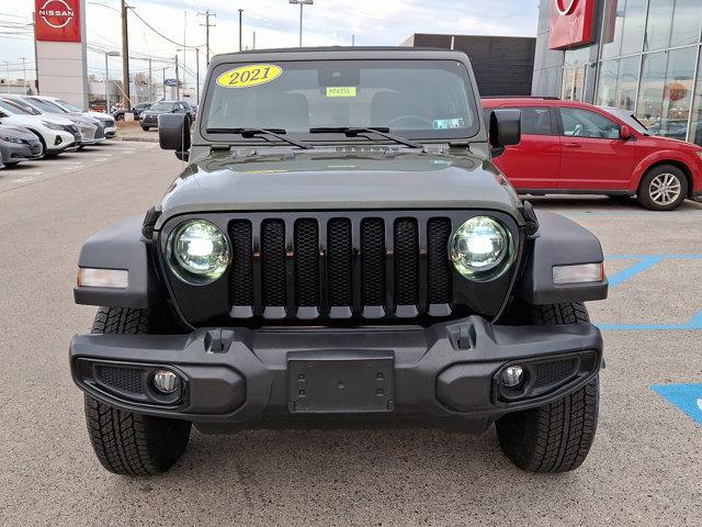 used 2021 Jeep Wrangler Unlimited car, priced at $29,987