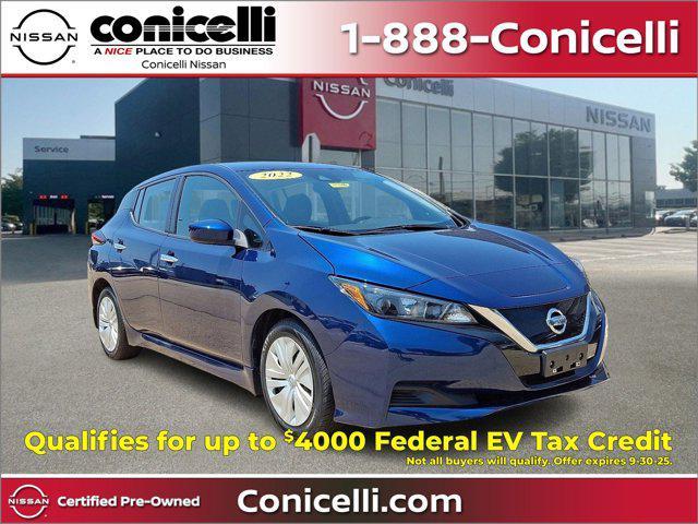 used 2022 Nissan Leaf car, priced at $20,991