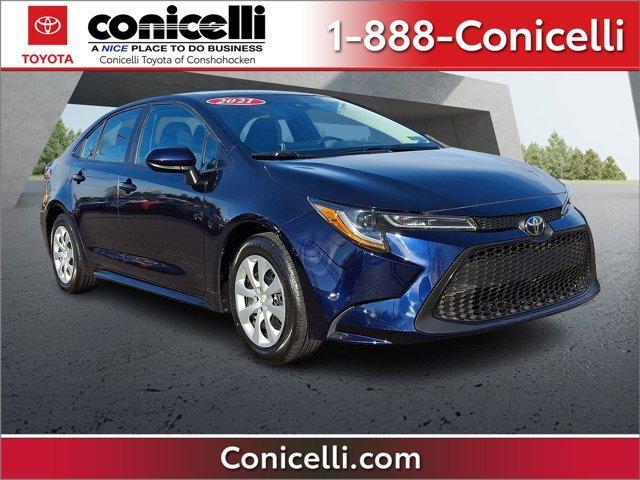 used 2021 Toyota Corolla car, priced at $17,655