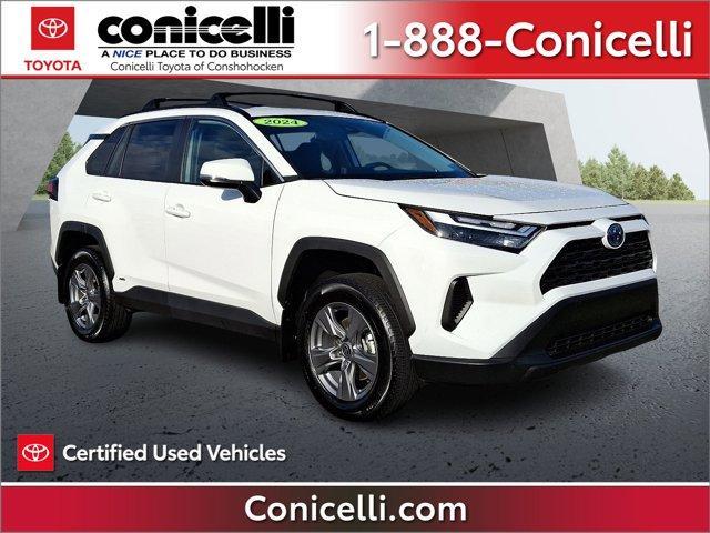 used 2024 Toyota RAV4 Hybrid car, priced at $34,555