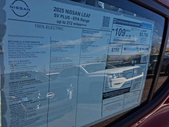 new 2025 Nissan Leaf car
