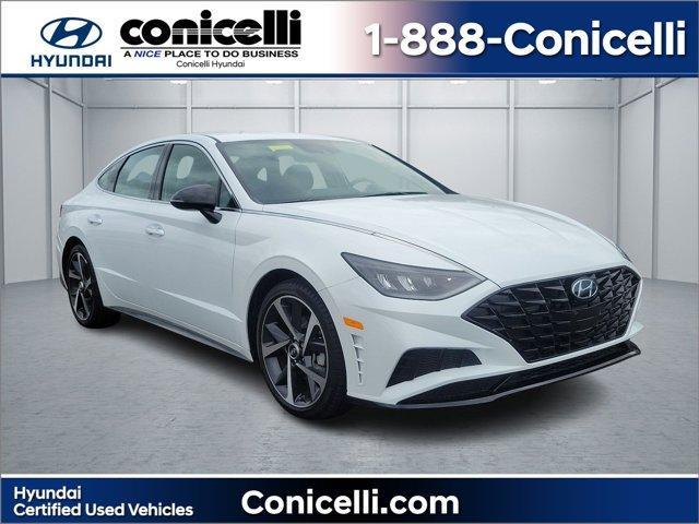 used 2021 Hyundai Sonata car, priced at $22,955