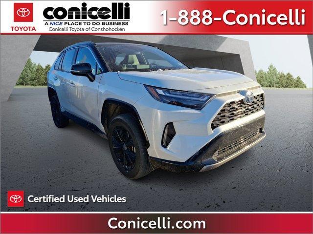 used 2022 Toyota RAV4 Hybrid car, priced at $35,998