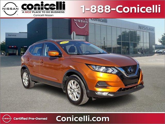 used 2021 Nissan Rogue Sport car, priced at $21,797