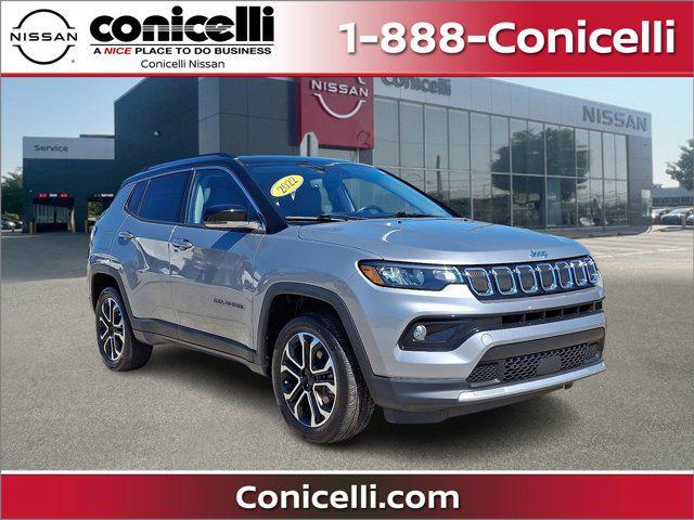 used 2022 Jeep Compass car, priced at $27,991