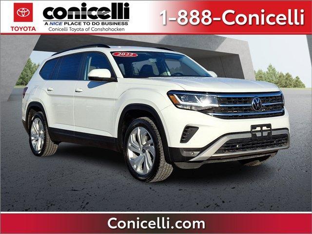 used 2022 Volkswagen Atlas car, priced at $27,555