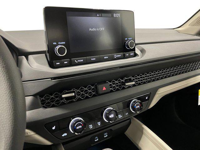 new 2025 Honda Accord car, priced at $30,955