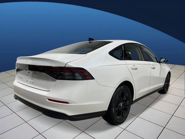 new 2025 Honda Accord car, priced at $30,955