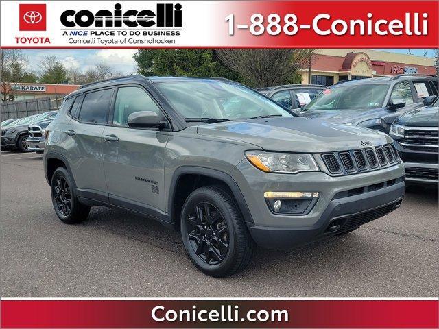 used 2021 Jeep Compass car, priced at $19,667