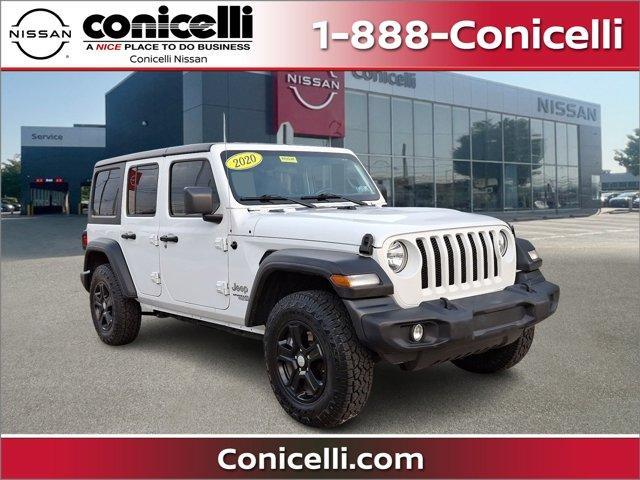 used 2020 Jeep Wrangler Unlimited car, priced at $29,777