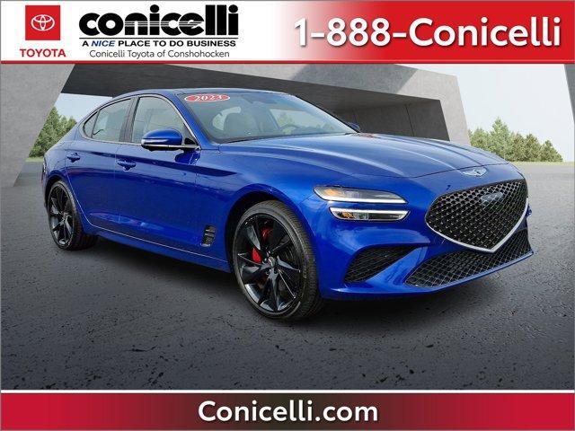 used 2023 Genesis G70 car, priced at $44,886