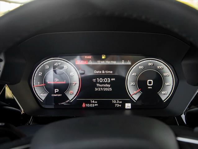 new 2025 Audi A3 car, priced at $46,335