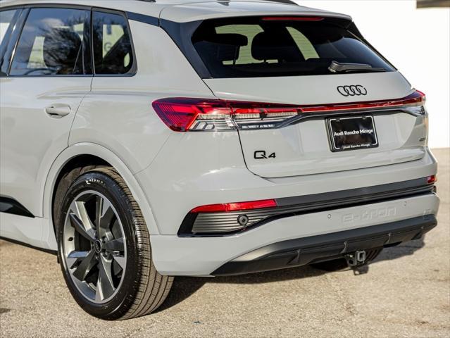 new 2025 Audi Q4 e-tron car, priced at $61,105