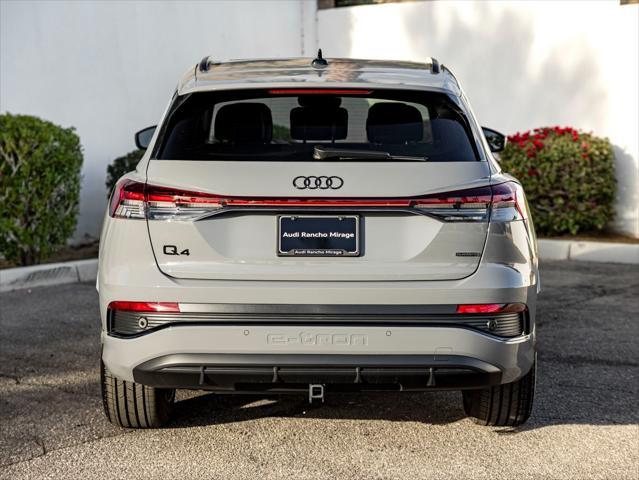 new 2025 Audi Q4 e-tron car, priced at $61,105