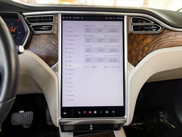 used 2017 Tesla Model X car, priced at $28,591