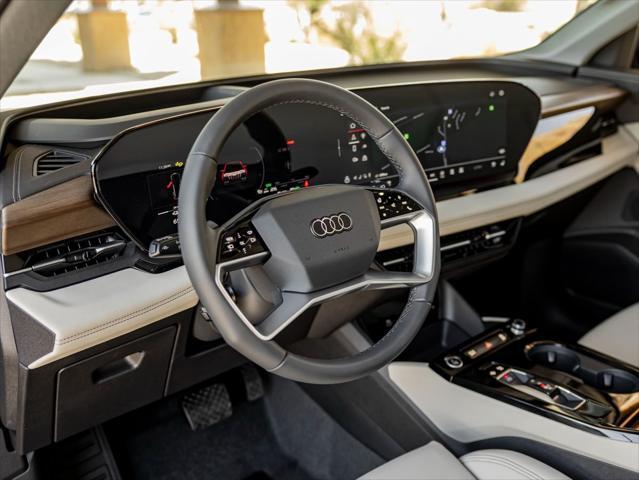 new 2025 Audi Q6 e-tron car, priced at $74,060