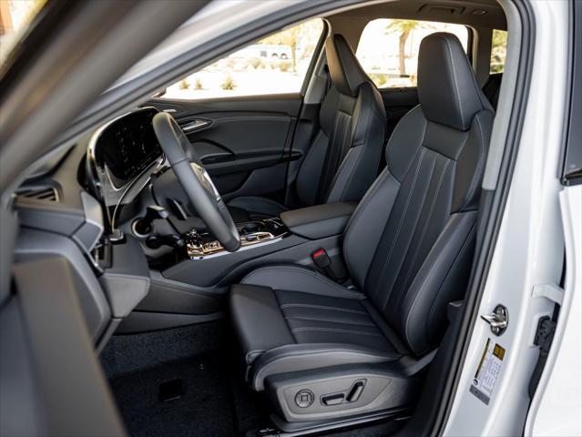 new 2025 Audi Q6 e-tron car, priced at $73,745