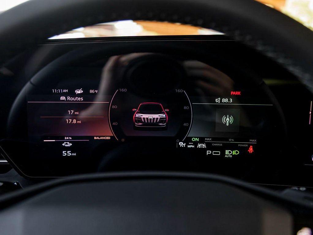 new 2025 Audi Q6 e-tron car, priced at $73,515