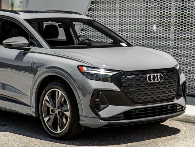 new 2024 Audi Q4 e-tron car, priced at $62,775