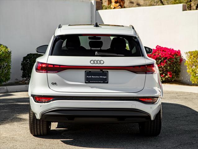 new 2025 Audi Q6 e-tron car, priced at $75,500