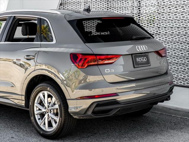 used 2024 Audi Q3 car, priced at $39,990