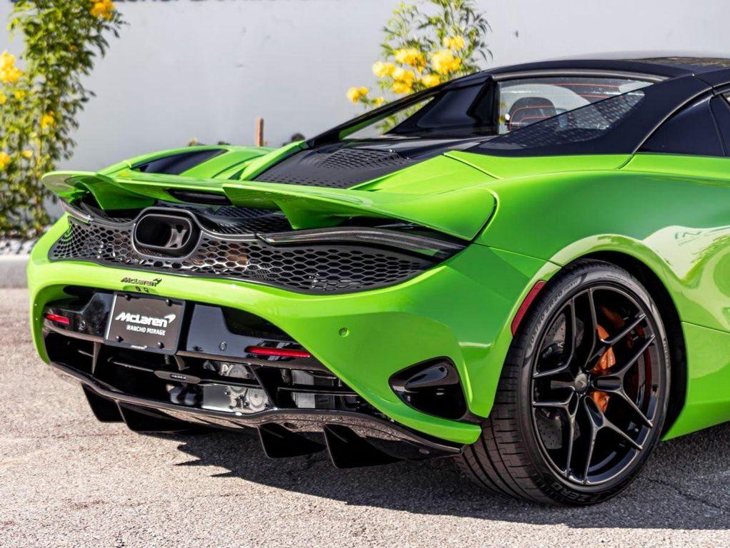 new 2025 McLaren 750S car, priced at $426,090