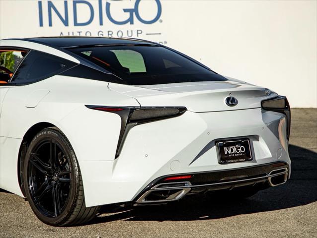 used 2023 Lexus LC 500 car, priced at $88,990