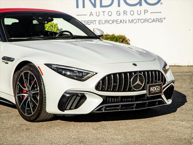 used 2022 Mercedes-Benz AMG SL 55 car, priced at $92,998