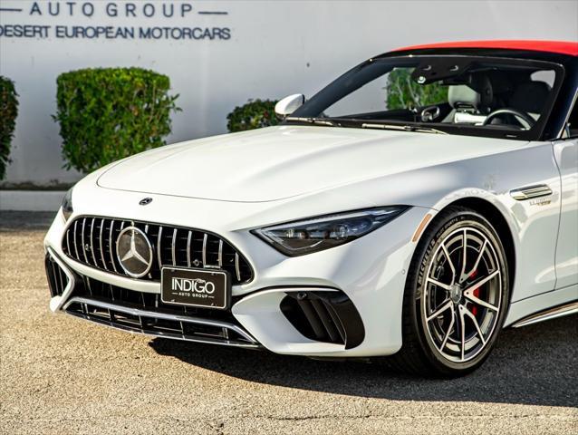 used 2022 Mercedes-Benz AMG SL 55 car, priced at $92,998