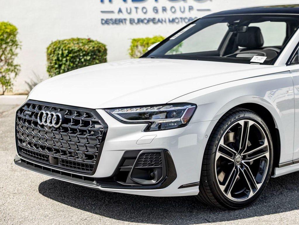 new 2025 Audi A8 car, priced at $103,370