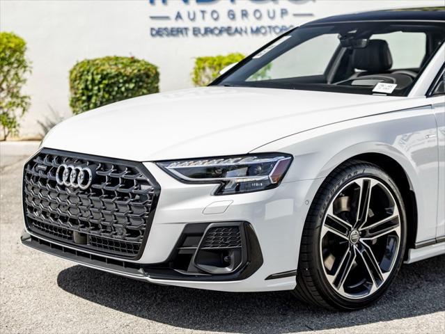 new 2025 Audi A8 car, priced at $103,370