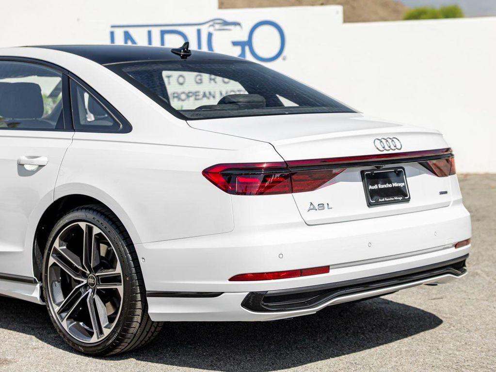 new 2025 Audi A8 car, priced at $103,370