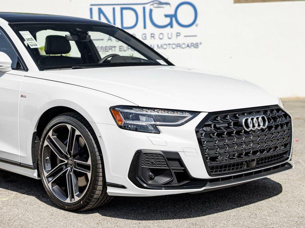 new 2025 Audi A8 car, priced at $103,370