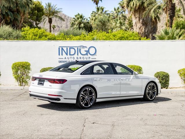 new 2025 Audi A8 car, priced at $103,370