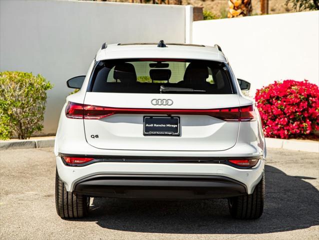 new 2025 Audi Q6 e-tron car, priced at $73,895