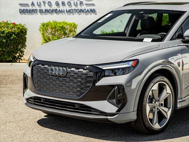new 2025 Audi Q4 e-tron car, priced at $63,485